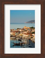 Greece, Aegean Islands, Samos, Pythagorio: Harbor Fine Art Print