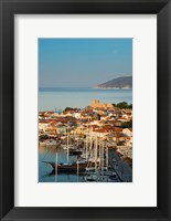 Greece, Aegean Islands, Samos, Pythagorio: Harbor Fine Art Print