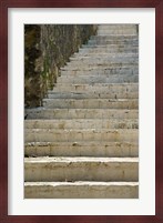 Greece, Ionian Islands, Kefalonia, Stairs Fine Art Print