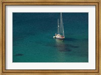 Greece, Islands, Samos, Pythagorio: Sailing Fine Art Print