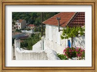 Hillside Vacation Villa Detail, Assos, Kefalonia, Ionian Islands, Greece Fine Art Print