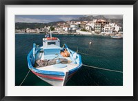 Kokkari Waterfront, Samos, Aegean Islands, Greece Fine Art Print