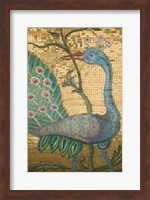 Peacock Mosaic, Eleftherotria Monastery, Macherado, Zakynthos, Ionian Islands, Greece Fine Art Print