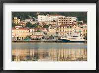 Sunrise View of Waterfront, Zakynthos, Ionian Islands, Greece Fine Art Print