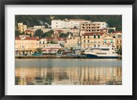 Sunrise View of Waterfront, Zakynthos, Ionian Islands, Greece Fine Art Print