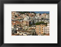 Viewed from Western Hills, Lesvos, Mithymna, Northeastern Aegean Islands, Greece Fine Art Print
