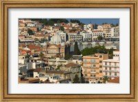 Viewed from Western Hills, Lesvos, Mithymna, Northeastern Aegean Islands, Greece Fine Art Print