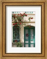 Village Doorway, Agiasos, Lesvos, Mytilini, Aegean Islands, Greece Fine Art Print