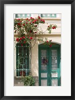 Village Doorway, Agiasos, Lesvos, Mytilini, Aegean Islands, Greece Fine Art Print