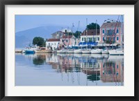 Yacht Harbor, Fiskardo, Kefalonia, Ionian Islands, Greece Fine Art Print