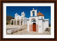 Church in Small Town of Dryos, Paros, Greece Fine Art Print
