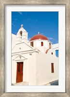 Church, Mykonos, Greece Fine Art Print