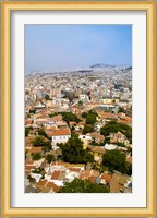 Crowded City of Athens, Greece Fine Art Print