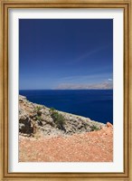 Greece, CRETE, Hania, Gramvousa, KisSamos Gulf Fine Art Print