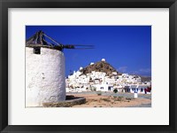 White and Blue Colors of Life, Ios, Greece Fine Art Print