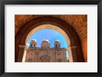 Greece, Crete, Archway into Monastery near Chania Fine Art Print