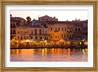 The Old Harbor, Chania, Crete, Greece Fine Art Print