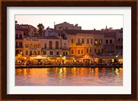 The Old Harbor, Chania, Crete, Greece Fine Art Print