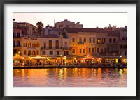 The Old Harbor, Chania, Crete, Greece Fine Art Print