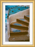 Curved Stairway in Athens, Greece Fine Art Print