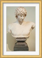 Antinous Bust, Statue, Athens, Greece Fine Art Print