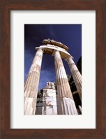 Temple of Athena, Tholos Rotunda, Delphi, Fokida, Greece Fine Art Print