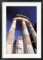 Temple of Athena, Tholos Rotunda, Delphi, Fokida, Greece Fine Art Print