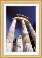 Temple of Athena, Tholos Rotunda, Delphi, Fokida, Greece Fine Art Print