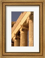 Column Detail, The Acropolis, Attica, Athens, Greece Fine Art Print