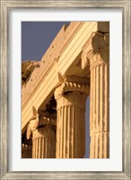 Column Detail, The Acropolis, Attica, Athens, Greece Fine Art Print