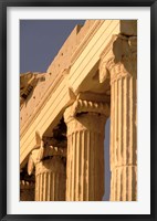 Column Detail, The Acropolis, Attica, Athens, Greece Fine Art Print