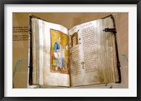 Lectionary, Christianity, Byzantine Museum, Athens, Greece Fine Art Print