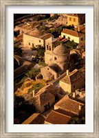 Town View from Cliffs, Monemvasia, Lakonia, Greece Fine Art Print