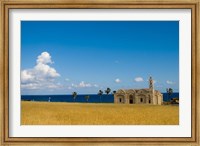 Cyprus, Karpas peninsula, Ayios Thyrsos church Fine Art Print