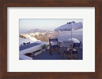 View Toward Caldera, Imerovigli, Santorini, Greece Fine Art Print