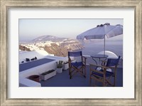 View Toward Caldera, Imerovigli, Santorini, Greece Fine Art Print