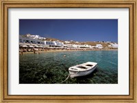 Platis Gialos Beach, Mykonos, Cyclades Islands, Greece Fine Art Print