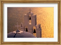 Kimisis Theotokov Church, Santorini, Cyclades Islands, Greece Fine Art Print