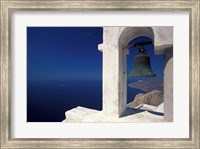 Panagia Kalamiotissa Monastery Bell Tower, Cyclades Islands, Greece Fine Art Print