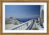 Thira and the Caldera, Santorini, Cyclades Islands, Greece Fine Art Print