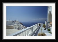 Thira and the Caldera, Santorini, Cyclades Islands, Greece Fine Art Print