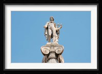 Greek Mythology, Apollo Statue at Athens Academy, Greece Fine Art Print