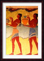 Artwork in Heraklion Knossos Palace, Greece Fine Art Print