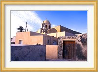 Old Traditional Village in Santorini, Greece Fine Art Print