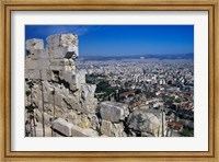 View of Athens From Acropolis, Greece Fine Art Print