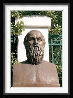 Aeschylus, Classical Athens Bust, Statue, Athens, Greece Fine Art Print