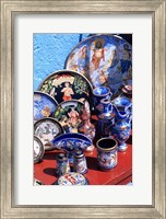 Artwork and Plates of Artists, Athens, Greece Fine Art Print