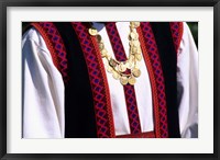 Close-up of Greek Clothes and Traditional Costume, Athens, Greece Fine Art Print