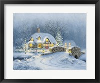 Christmas At Kirby Cottage Fine Art Print