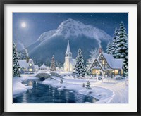 Christmas Village Fine Art Print